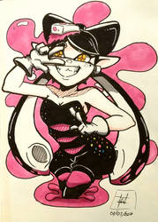 ~Sketch n Color- Squid Sisters Callie~