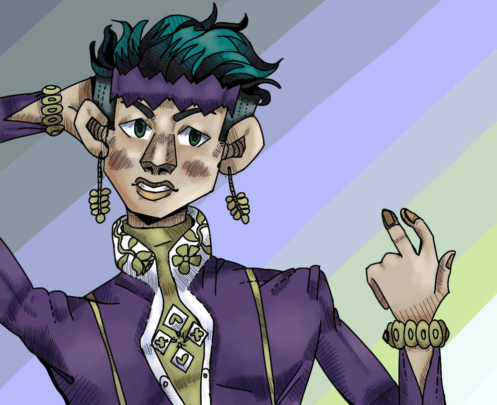 Rohan Kishibe by TheAmberUmbrella on DeviantArt