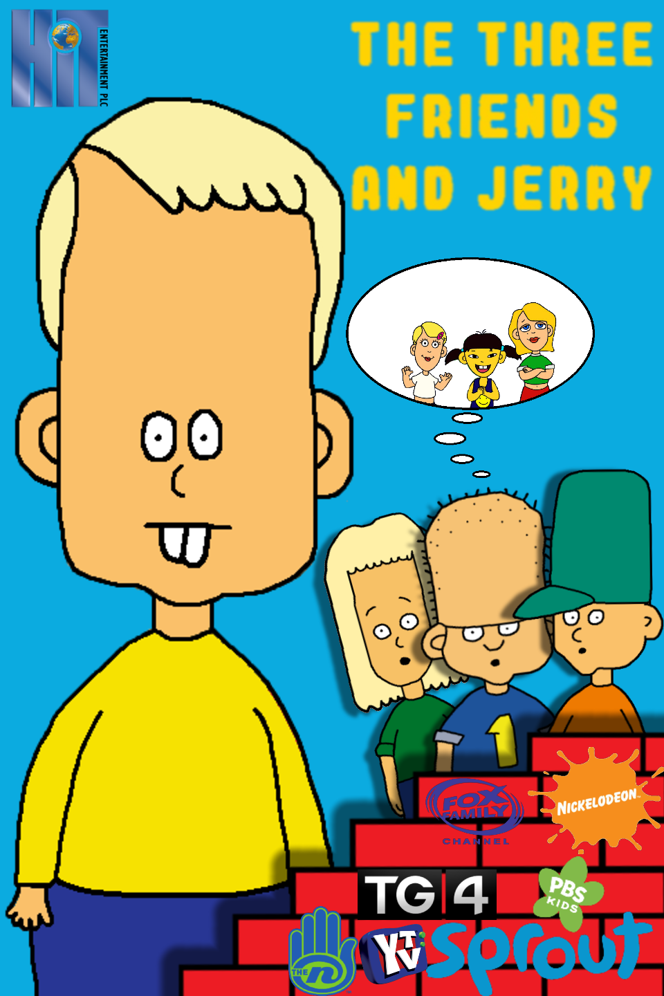 The Three Friends and Jerry - Poster (With logos) by shanethemugenfan on DeviantArt The Three Friends and Jerry - Poster (With logos) by shanethemugenfan on DeviantArt