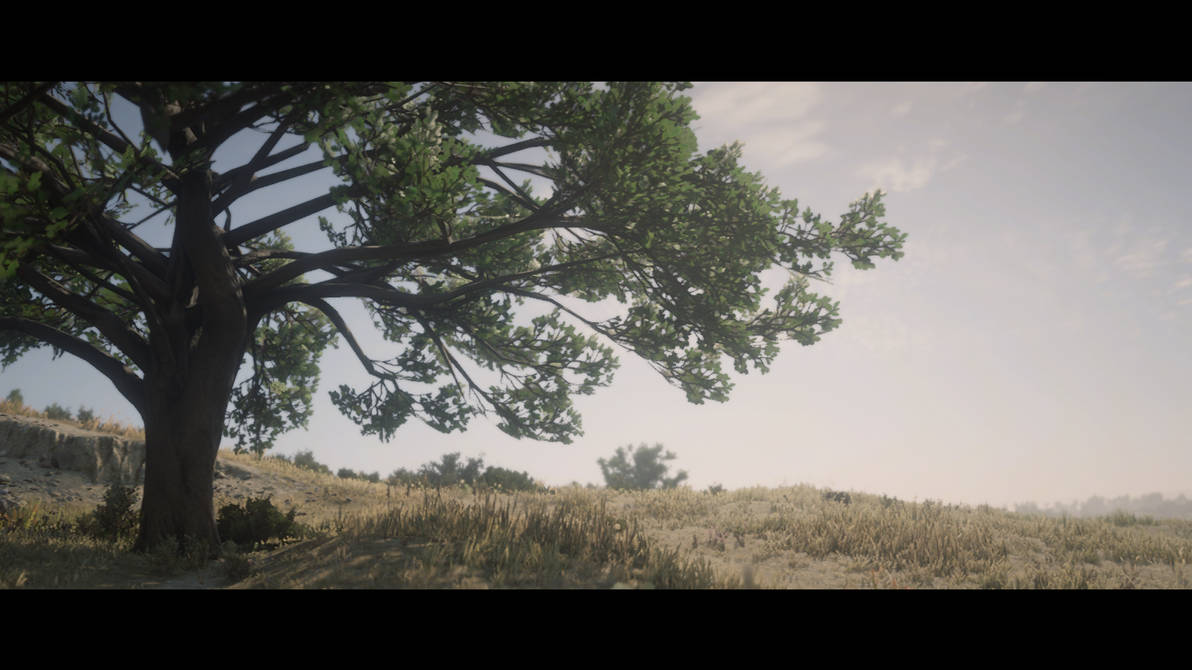 Oak tree. (RDR2) by VicenzoVegas21 on DeviantArt