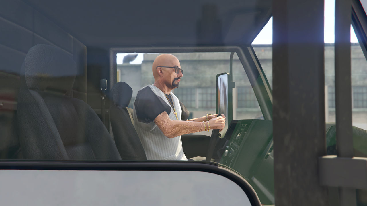 Vagos Deviantart Vagos truck driver. - GTA Online. by VicenzoVegas21 on DeviantArt