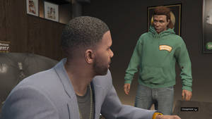 2021 Franklin Clinton and me. - GTA Online.