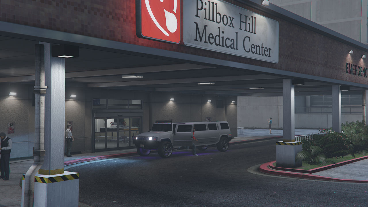 Pillbox Hospital Pillbox Hill Medical Center, Los Santos - GTA 5. by VicenzoVegas21 on ...