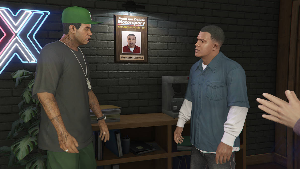 Lamar And Franklin GTA 5 By VicenzoVegas21 On DeviantArt lamar-and-franklin-gta-5-by-vicenzovegas21-on-deviantart