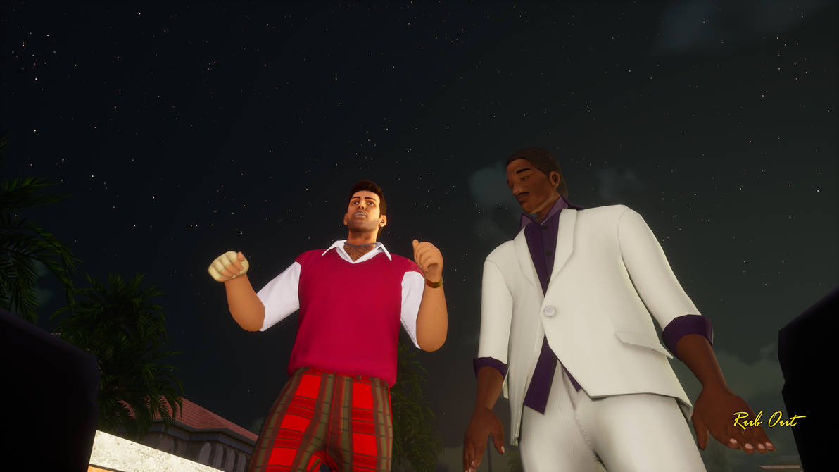 Tommy Vercetti and Lance Vance. - GTA Vice City. by VicenzoVegas21 on