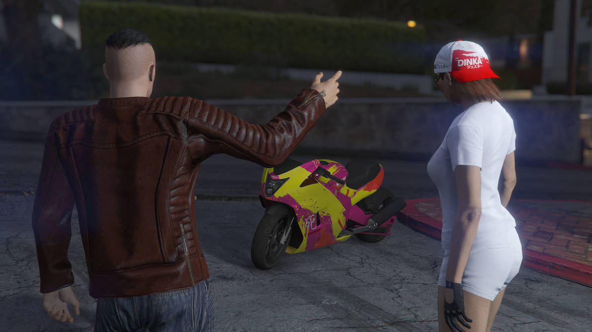 A Faggio Mod for a lady. - GTA Online. by VicenzoVegas21 on DeviantArt