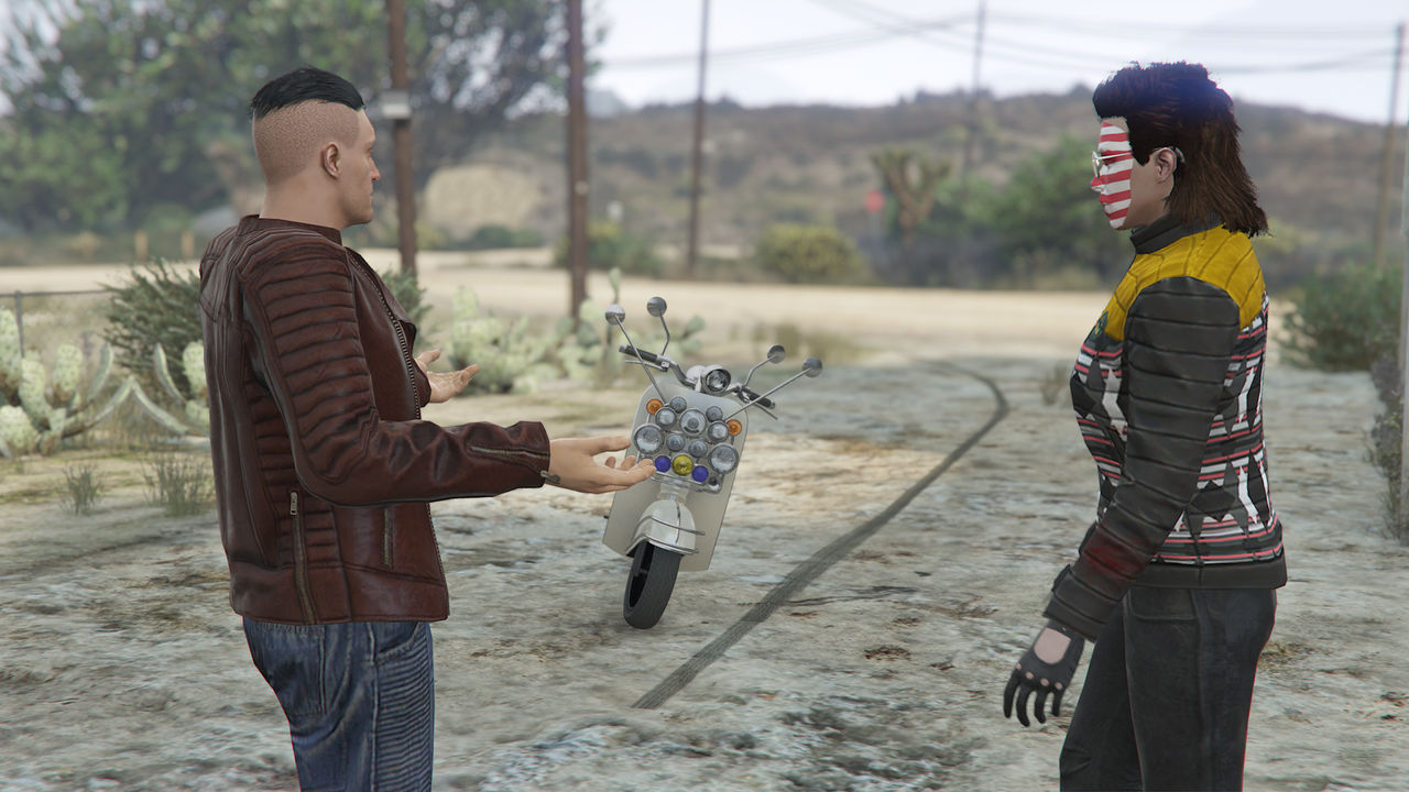A Faggio Mod for a lad. - GTA Online. by VicenzoVegas21 on DeviantArt