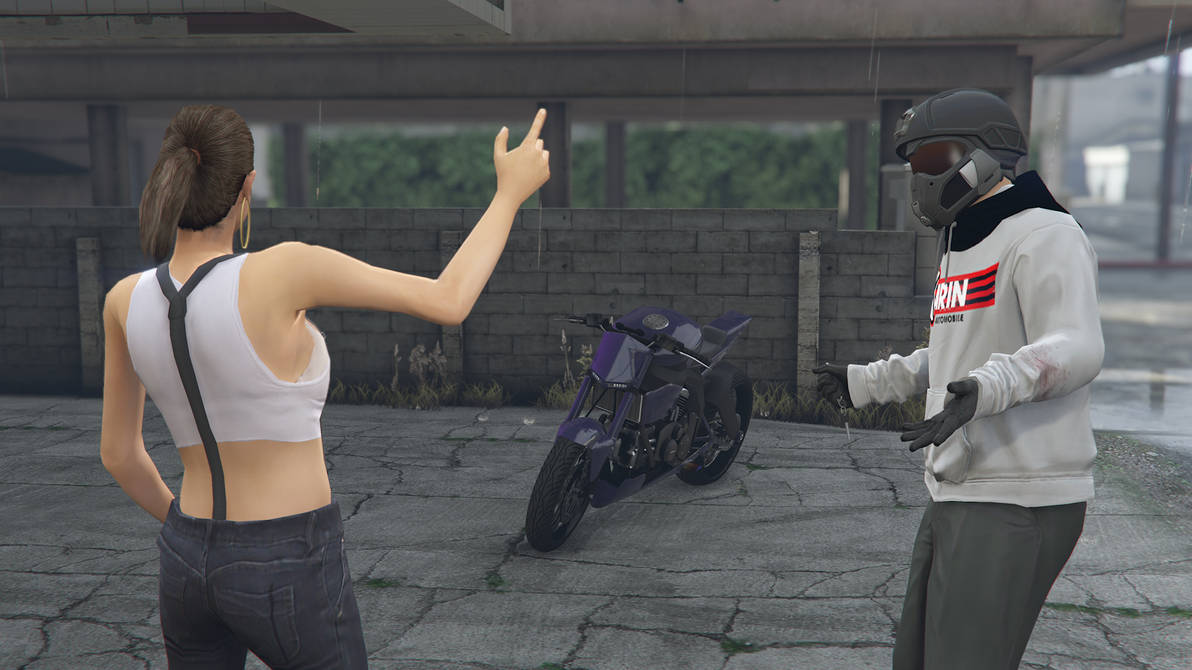 A Faggio Mod for a lady. - GTA Online. by VicenzoVegas21 on DeviantArt