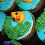 Duck Pond Cupcake