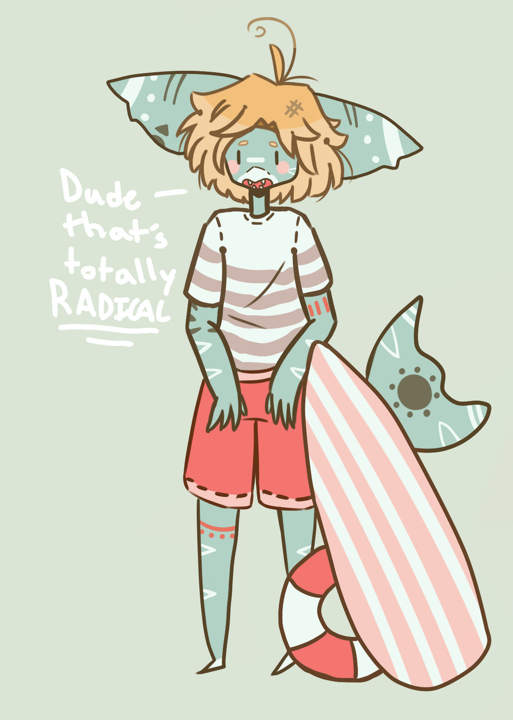 Surfer Shark-boi Custom