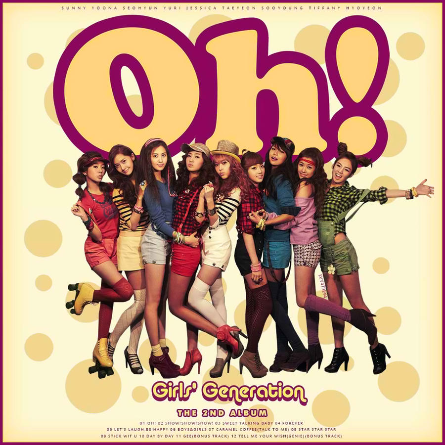 Girls Generation The 2nd Album OH By DiYeah9Tee4 On DeviantArt girls-generation-the-2nd-album-oh-by-diyeah9tee4-on-deviantart