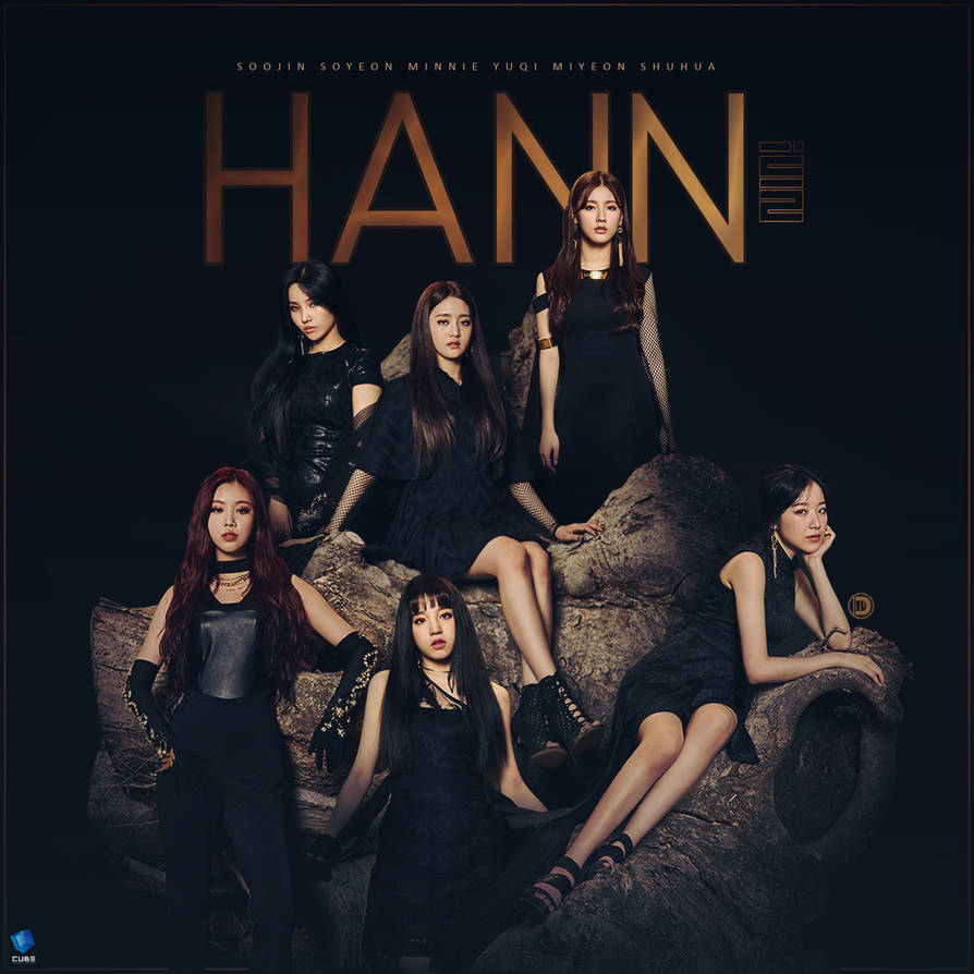 G i dle cover. Hann g i-DLE обложка. G Idle hann album. G Idle hann обложка. Hann Alone Gidle.