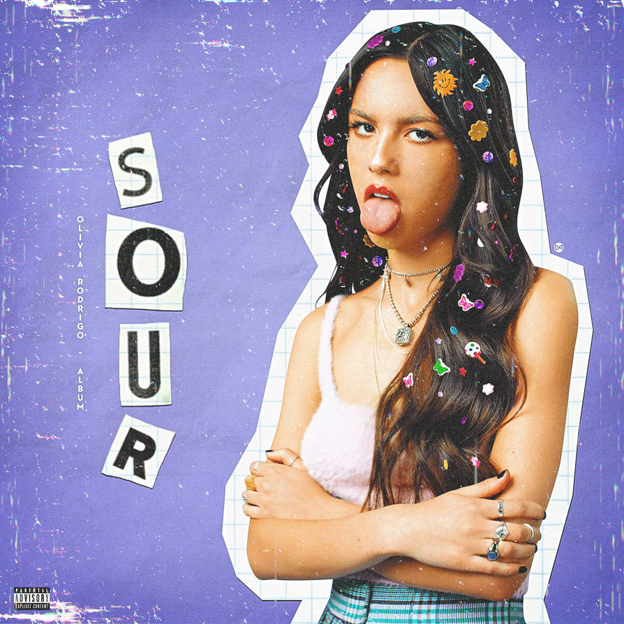 Olivia Rodrigo Sour {Album} by DiYeah9Tee4 on DeviantArt