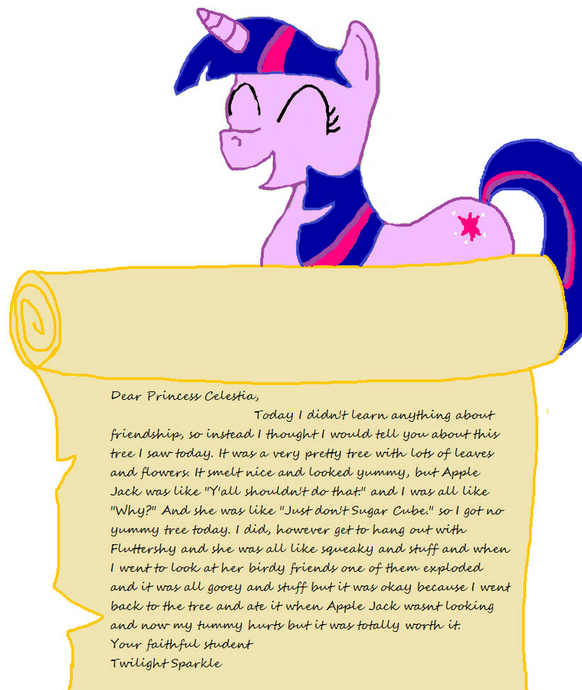 Dear Princess Celestia by sonicchimp on DeviantArt