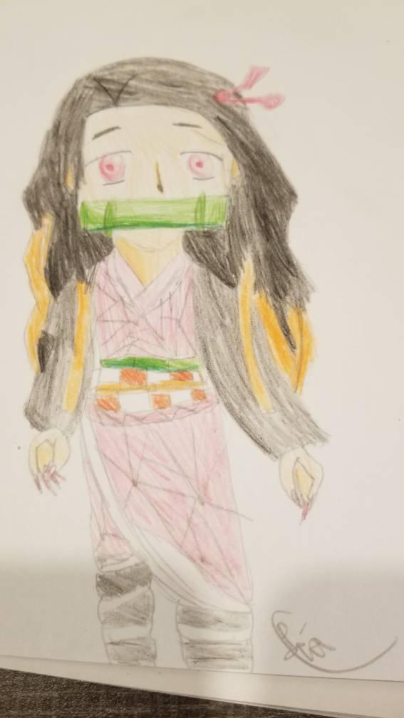 kamado Nezuko demon slayer fanart by LimboxCreate on DeviantArt