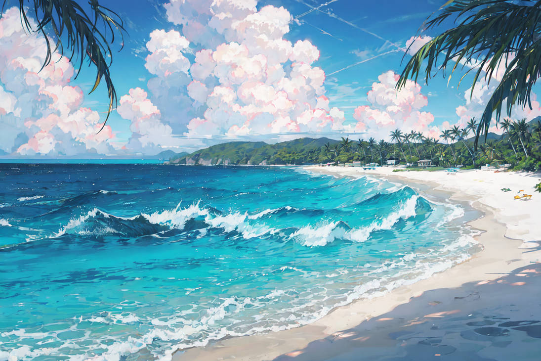 Summer beach #1 by rubingranatkagor on DeviantArt
