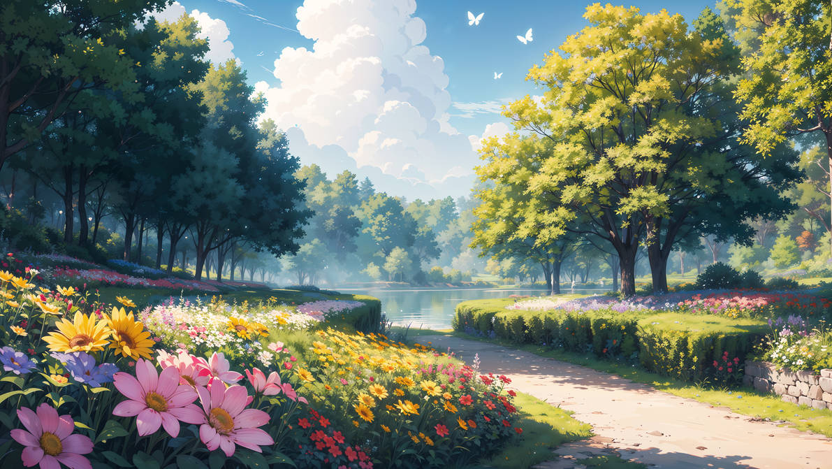 In the park by rubingranatkagor on DeviantArt