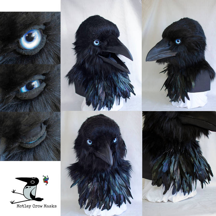Raven Mask by MotleyCrowMasks on DeviantArt