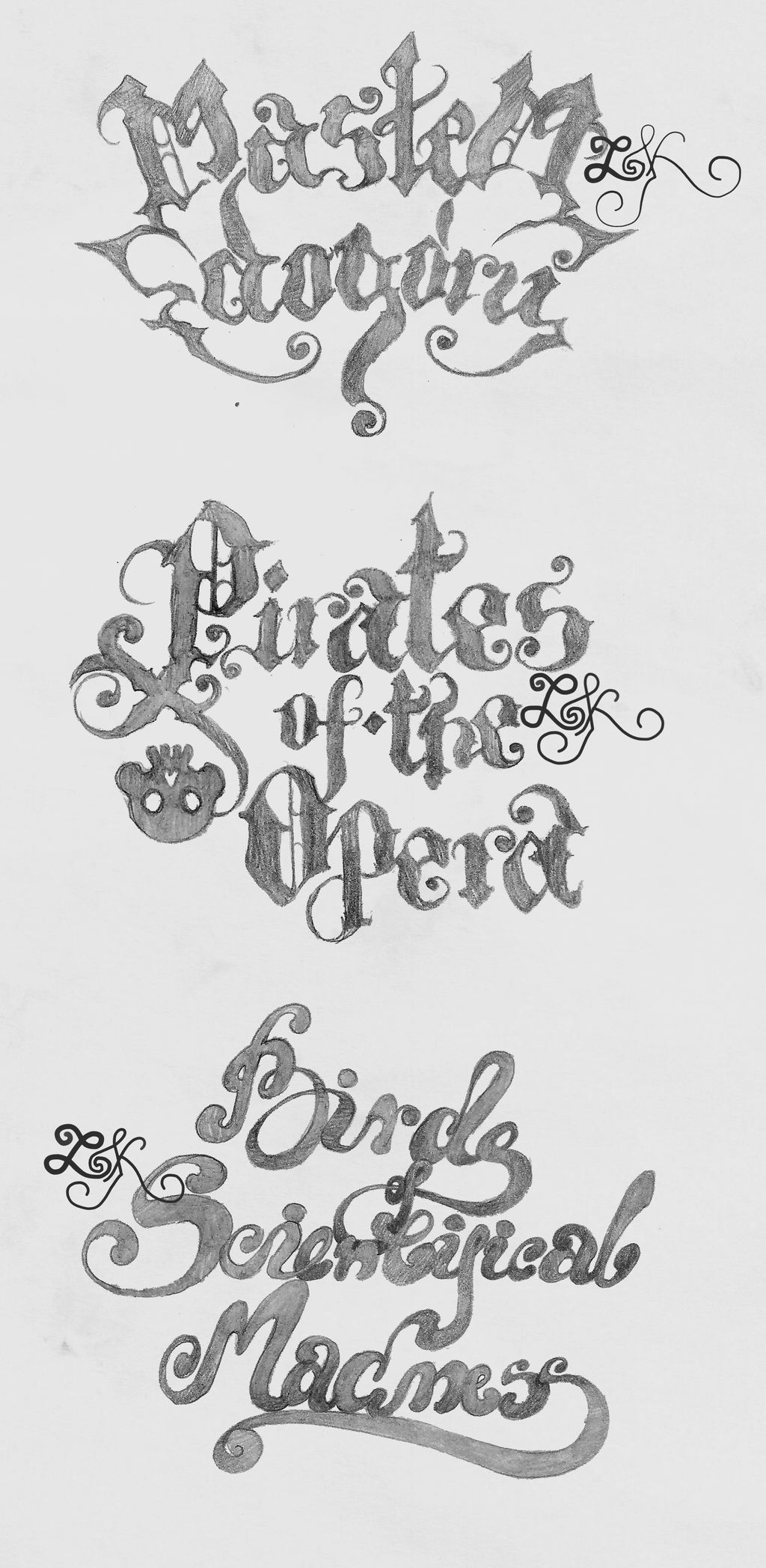 logos for inexistent music bands by RosaJoker on DeviantArt