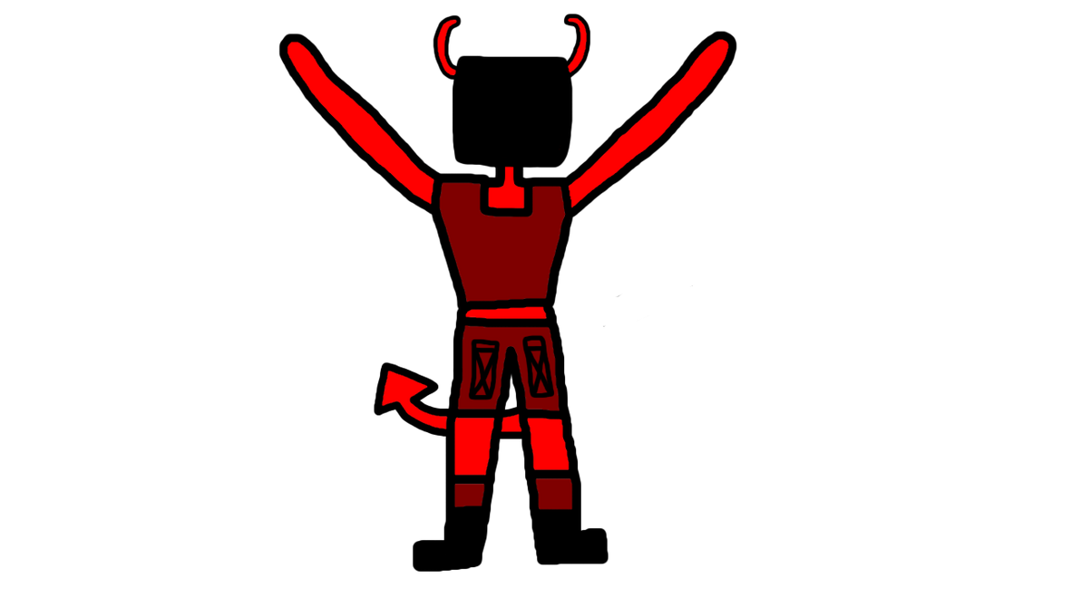 Another Devil falling by davemadsonfan1964 on DeviantArt