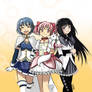 Three Puella Magi