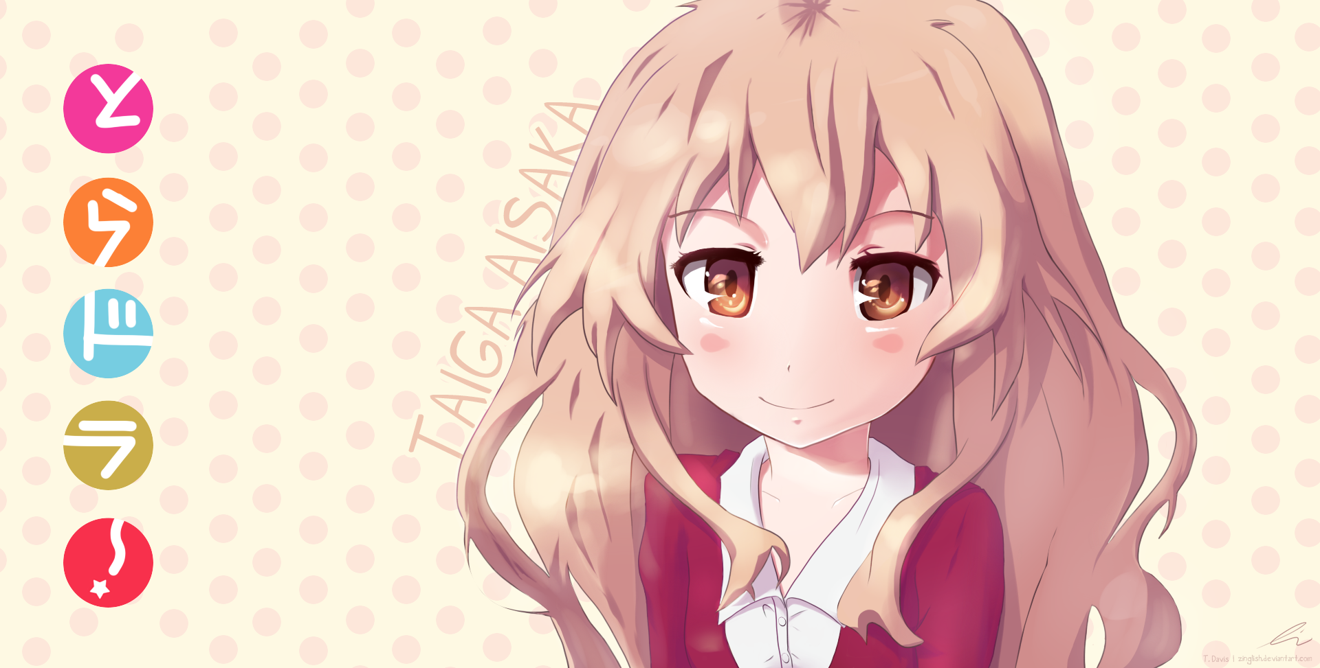 Free download  Taiga Aisaka Toradora5! Toradora! Desktop Anime