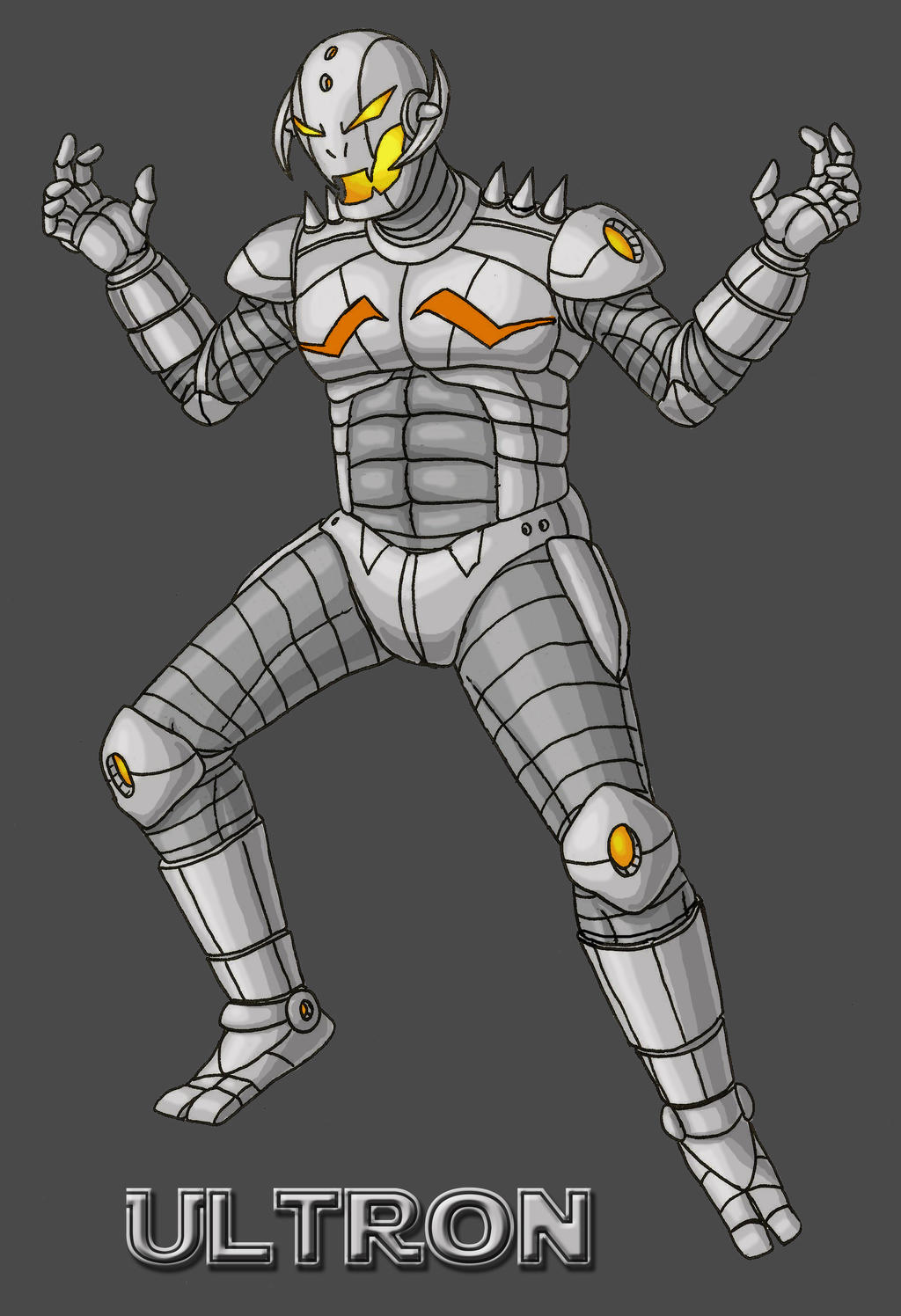 Ultron Long Frame Ultron by DoctorChevlong on DeviantArt