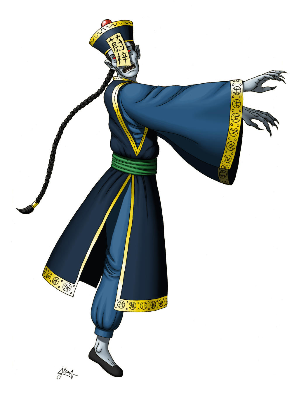 Jiangshi by DoctorChevlong on DeviantArt