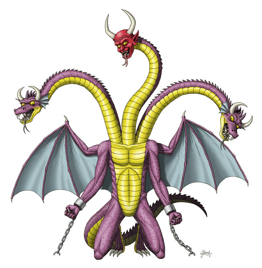 Azhi Dahaka by DoctorChevlong on DeviantArt