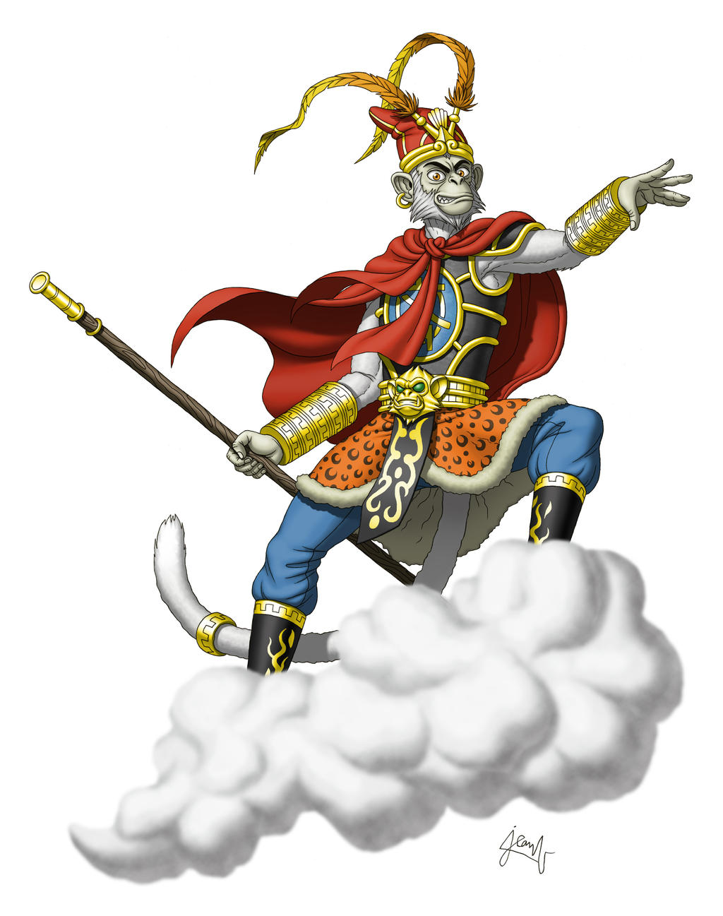 Sun Wukong by DoctorChevlong on DeviantArt