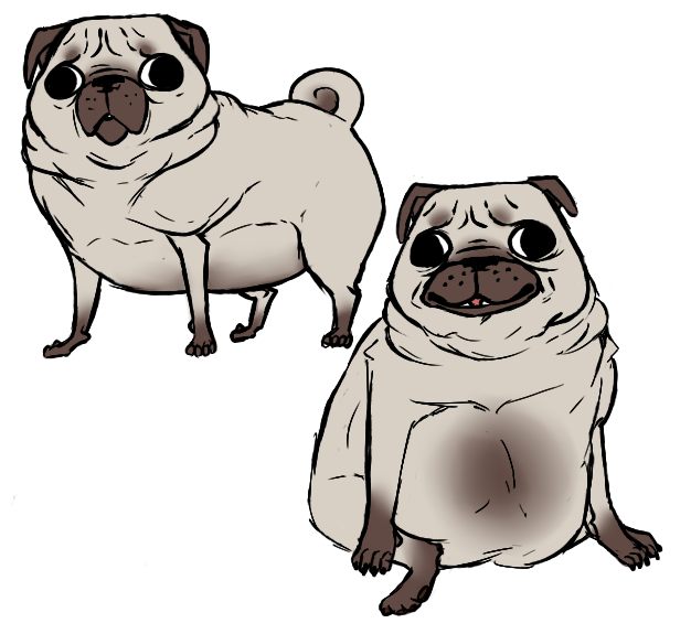 Fat Pug by BigshotBazooka on DeviantArt Fat Pug by BigshotBazooka on DeviantArt