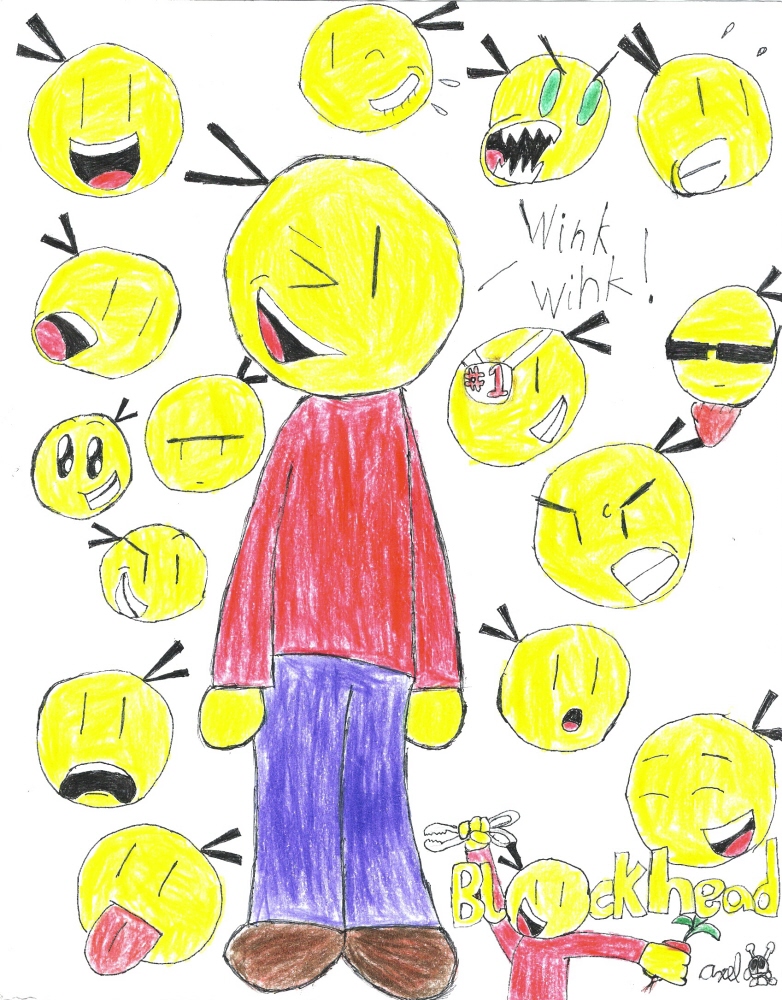 Blockhead Mutant The Many Faces of Blockhead by AxelDK64 on DeviantArt