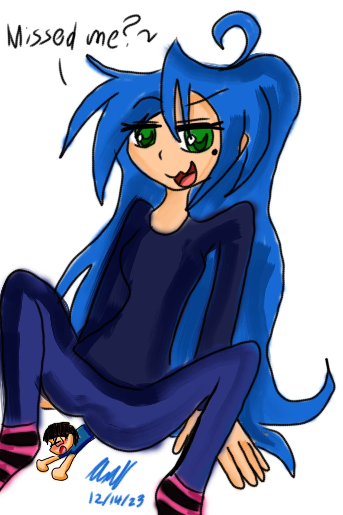 Konata Buttcrush by AxelDK64 on DeviantArt