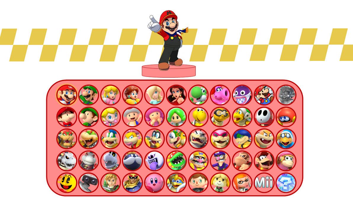 My Mario Kart 9 Roster by SuperFlameKing03 on DeviantArt