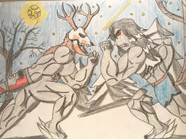 Skraker the wendeergo vs The berserker