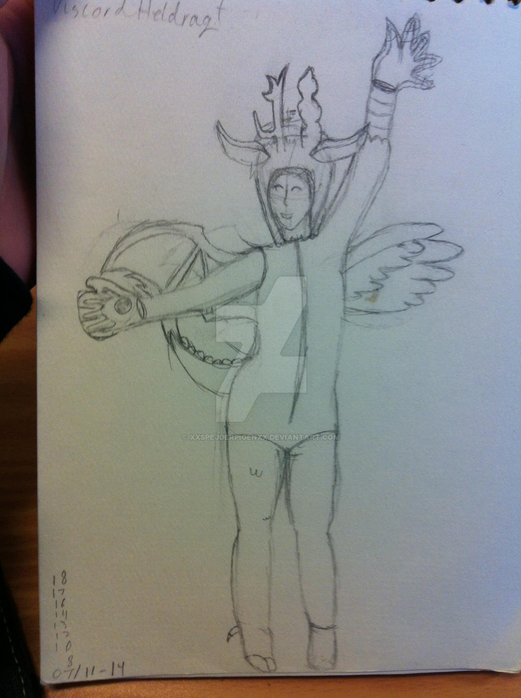 MLP : FIM Discord Onesie Design by xXSpejderpigenXx on DeviantArt