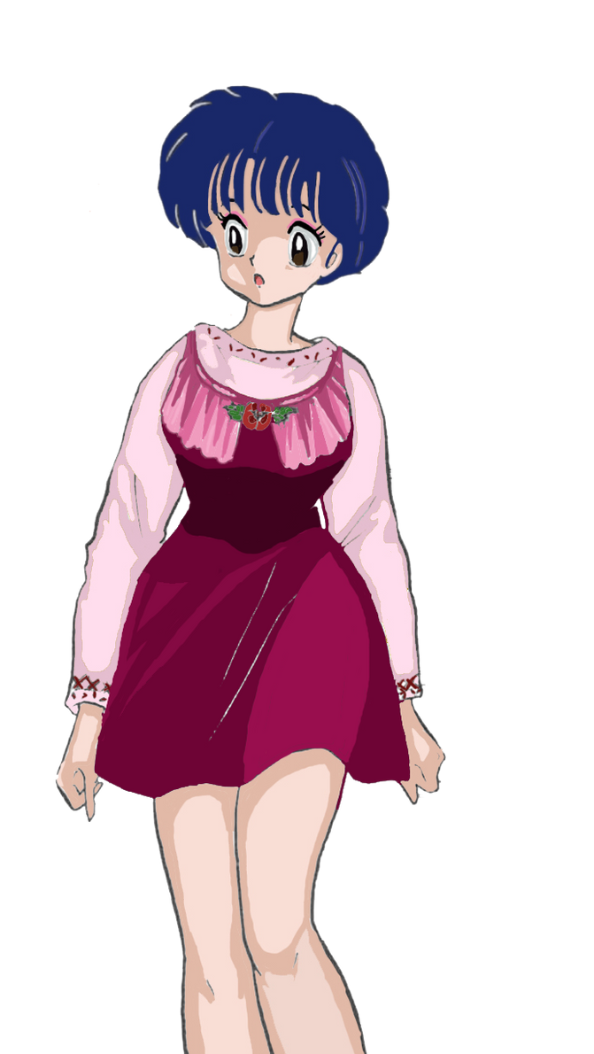 Akane Drawing Ranma Akane Tendo (Ranma 1/2)_manga style by soulfire524 on DeviantArt