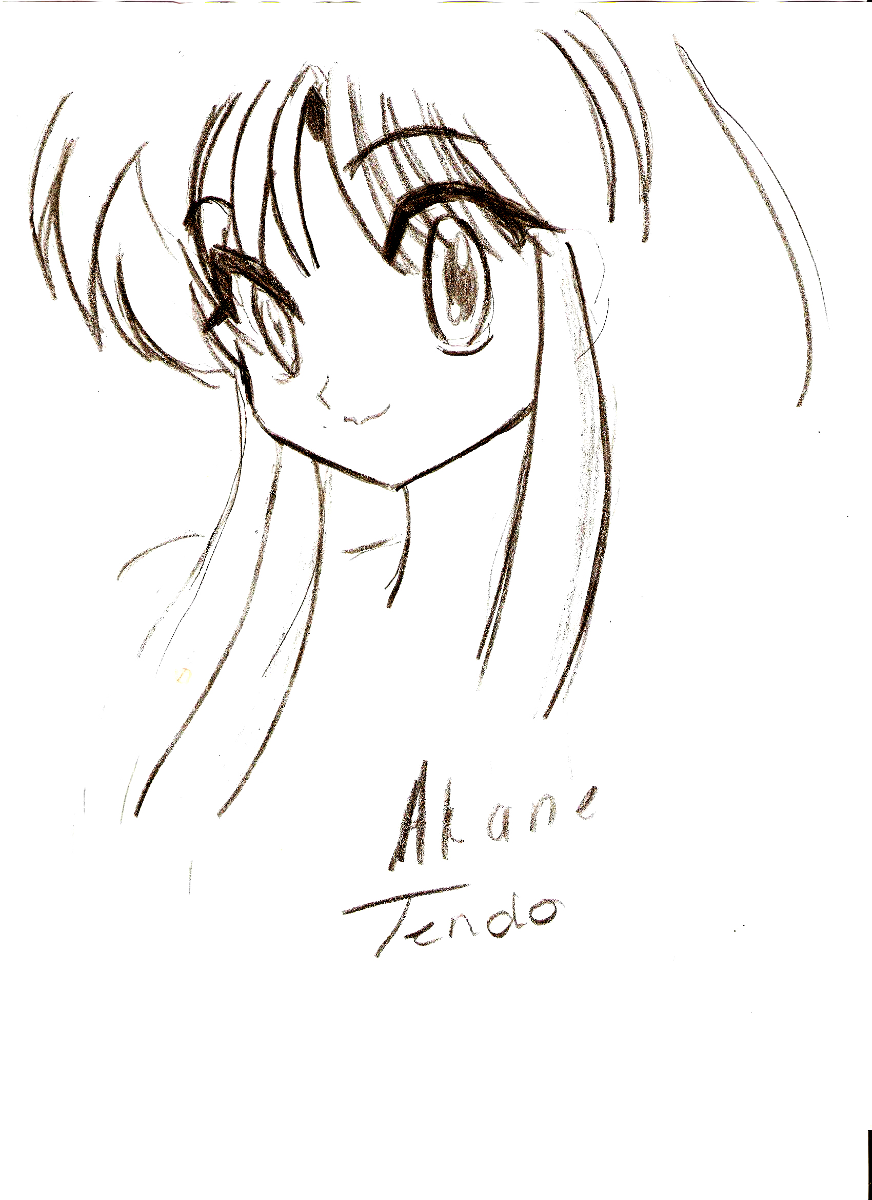 Akane Tendo (pencil drawing) by soulfire524 on DeviantArt Akane Tendo (pencil drawing) by soulfire524 on DeviantArt