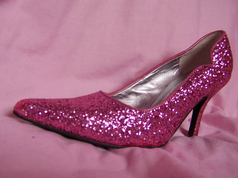 Princess Hopey's sparkly shoe