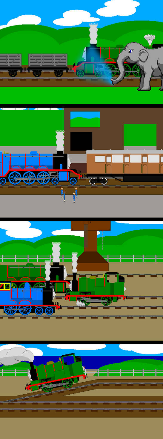 Day 5 Troublesome engines by ThatoneGrouchyJ94 on DeviantArt