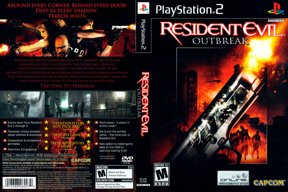 Resident Evil Outbreak PS2 by Princessdaisy324 on DeviantArt