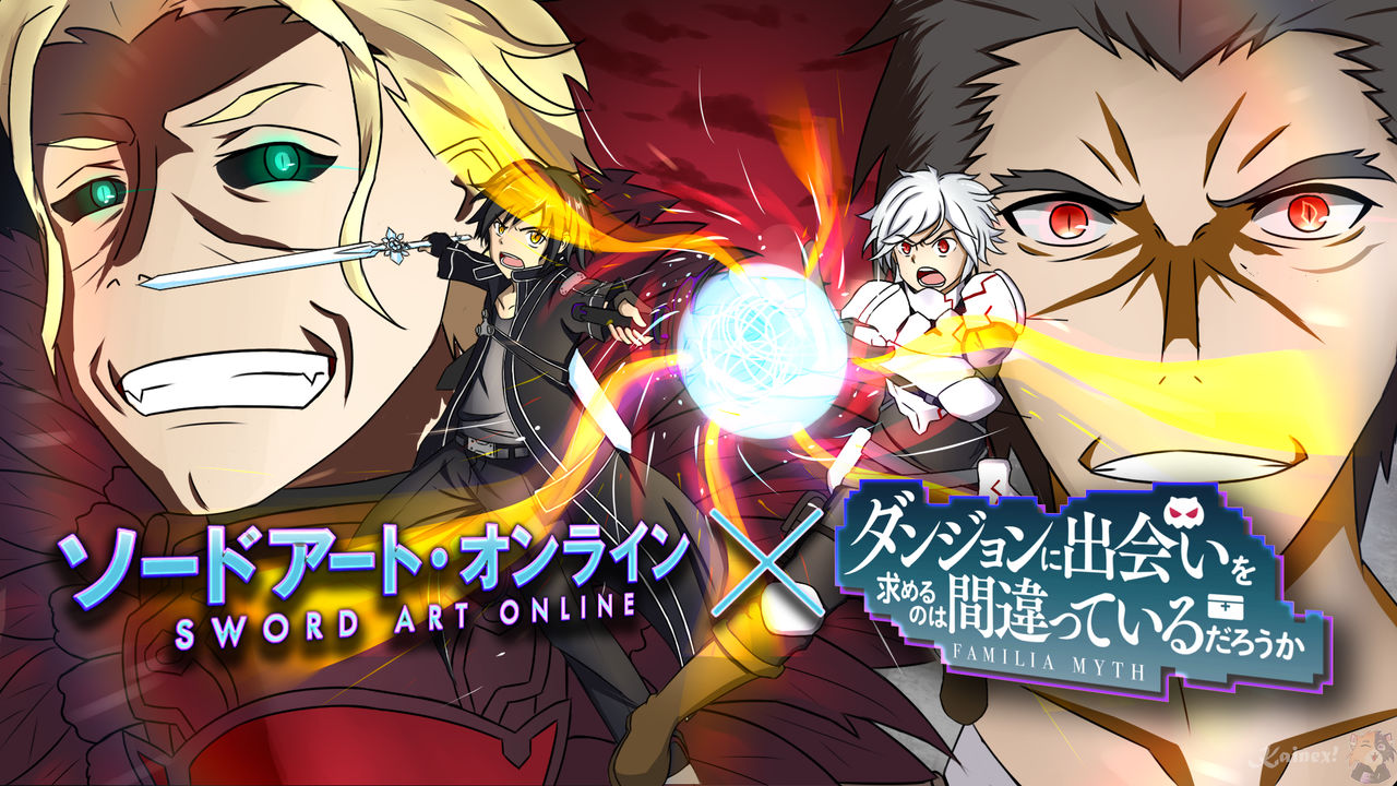 Sword Art Online X DanMachi by Kainex19 on DeviantArt