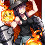 Maki Ozu from Fire Force - 02 | FANART~