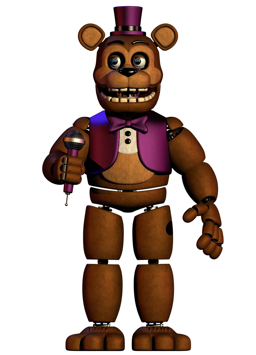 [C4D} Stylized UnWithered Freddy by MrWitheredFreddy on DeviantArt