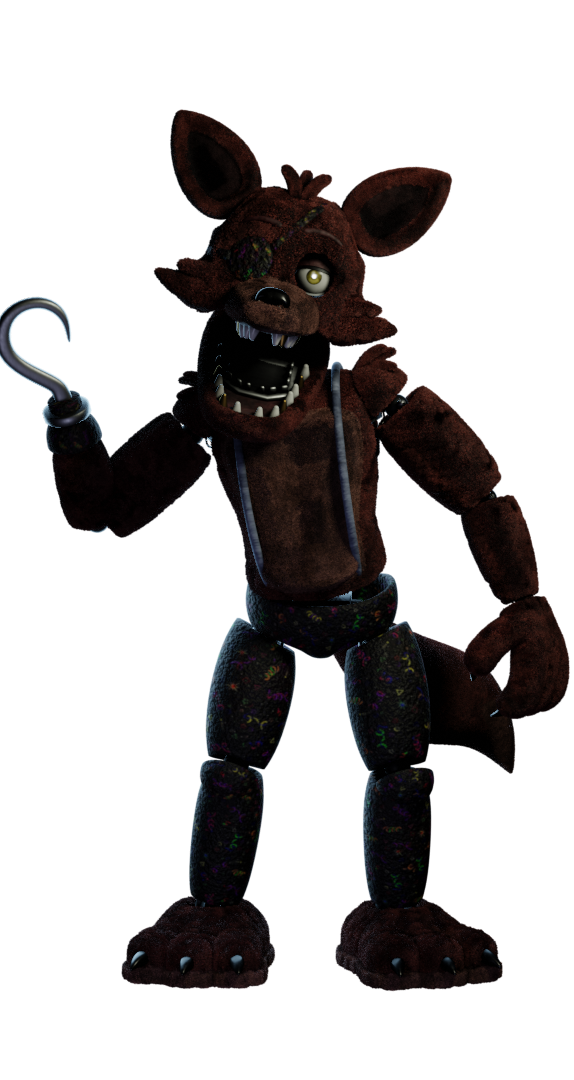 Splints Foxy Scraped Foxy Full Body by MrWitheredFreddy on DeviantArt