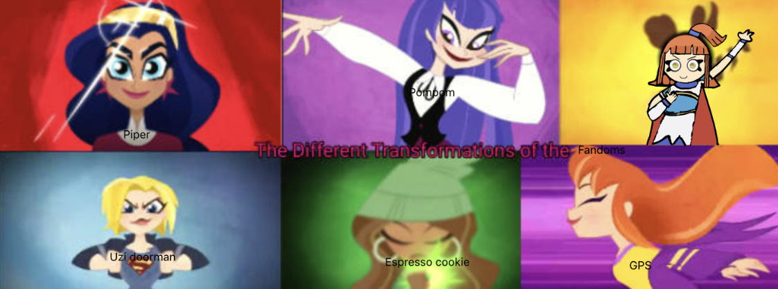 The different transformations of the fandom heroes by ArianaIsHere2010 ...