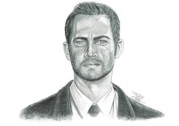 Paul Walker portrait