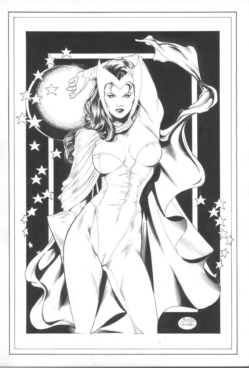 Scarlet Witch by Michael Bair