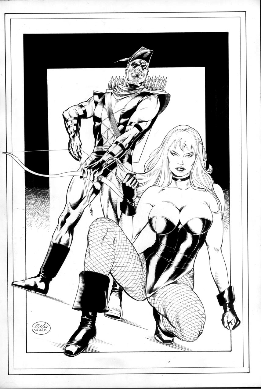 Black Canary+Green Arrow