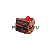 Chocolate Cake Pixel